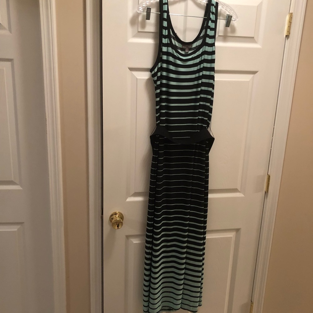 Size 24 maxi dress with decorative belt